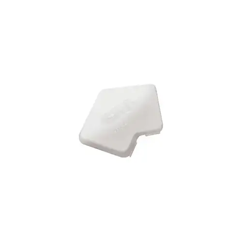 Sky White Rectangular AWS Post Cap for 135 Degree Center Post