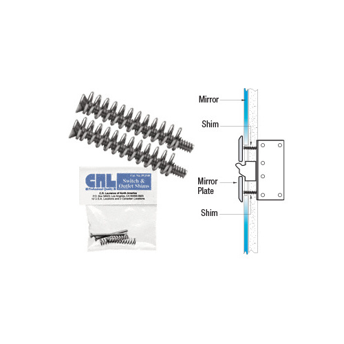 CRL PGP48 Switch and Outlet Shims - Package