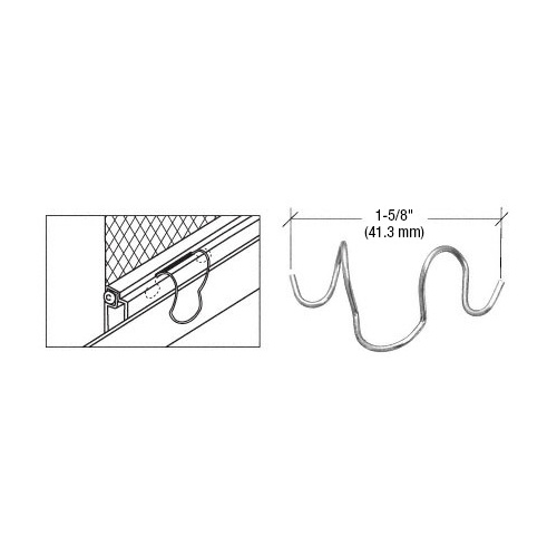 Rams Horn Screen Tension Spring Mill