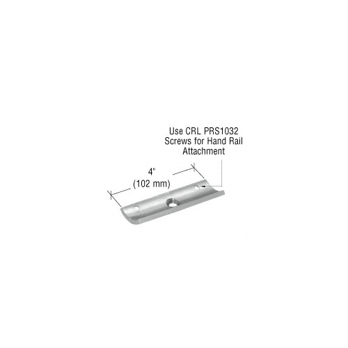 Brushed Stainless 180 degree Post P-Series Radius Replacement Saddle