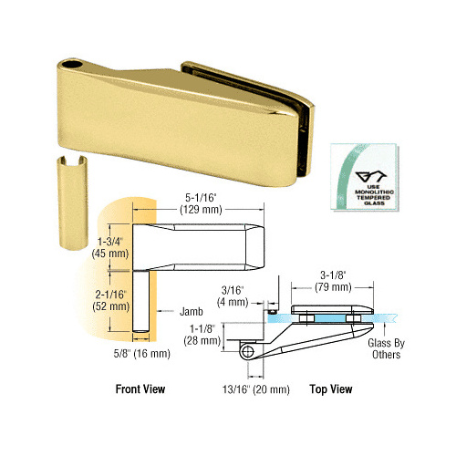 Brass Barcelona Free Swinging Interior Door Hinge