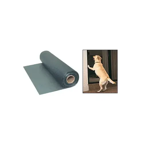 Gray 36" Paw-Proof Pet Screen Mesh - 100 ft