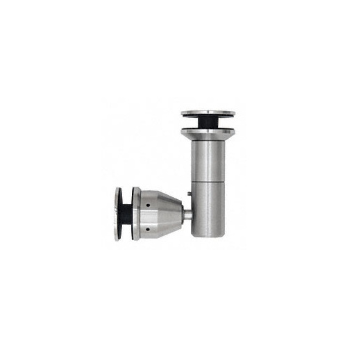 CRL RB55SBS Brushed Stainless 90 Degree Swivel Glass-to-Glass Fitting for 1/2" Glass