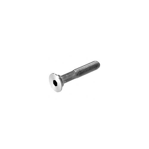 316 Polished Stainless 2-1/4" Glass Extension Bolt For 3/4" Thick Panels