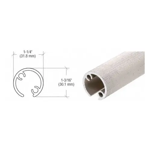 Quick Connect Stabilizing 6" Long Aluminum Sleeve for 1-1/2" Diameter Tubing Mill