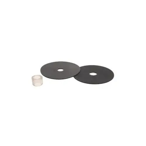 CRL RGGP2 Replacement Gaskets and Grommet Pack for HR2DG Series Hand Rail Bracket Black