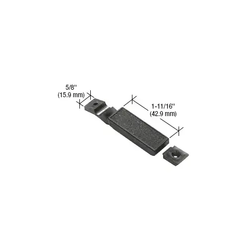 CRL RL50 Universal Backslider Replacement Latch Single Screw Mount