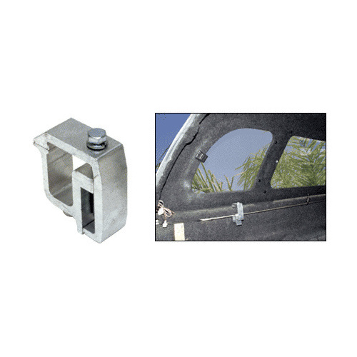 CRL RM608004 Truck Cap 'C' Clamp for Caps with Fiberglass Rail Aluminum