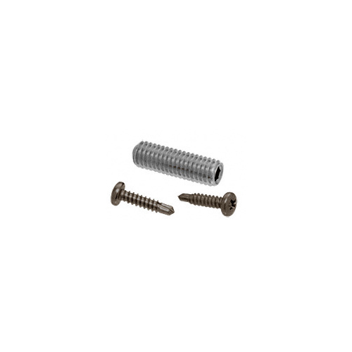 Dark Bronze Replacement Screw Pack for Concealed Mount Hand Rail Bracket