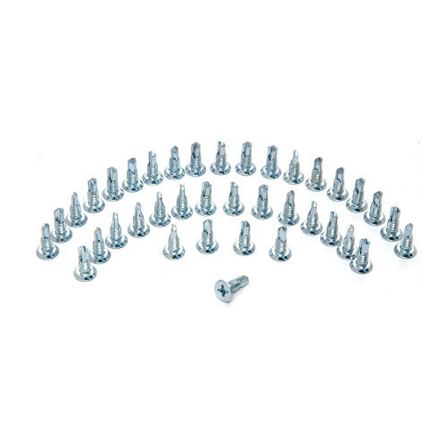 CRL RSP300A Satin Anodized Replacement Screw Pack for CRL 300/350 Series Continuous Geared Hinges Aluminum