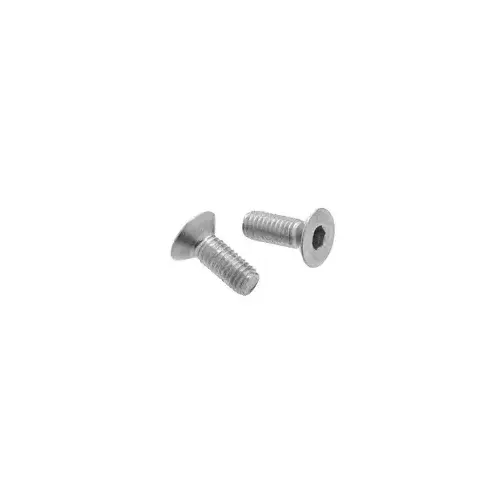 Brushed Stainless Replacement Screw Pack for Concealed Wood Mount Hand Rail Brackets - M6 x 1 mm x 5/8"