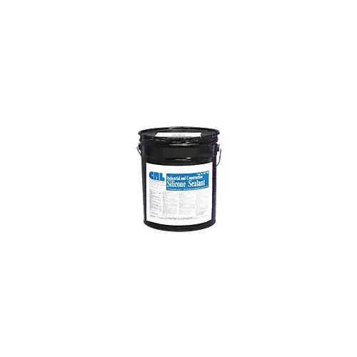 Black RTV Industrial and Construction Silicone - 4.5 Gallon Pail