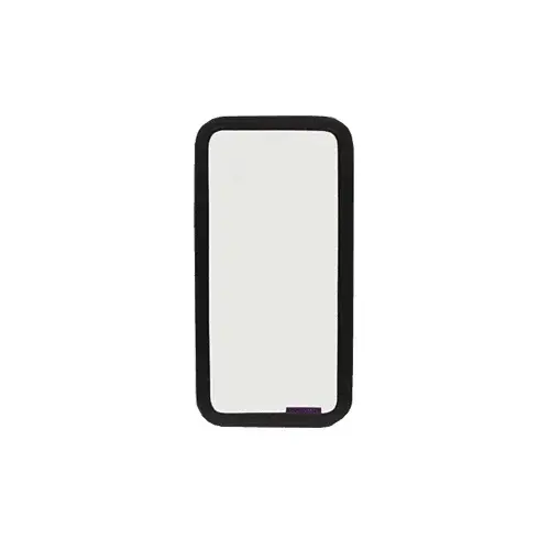 Fixed Window - Universal Non-Contoured Door Applications - 13-1/4" x 26-1/4" 55% Light Gray