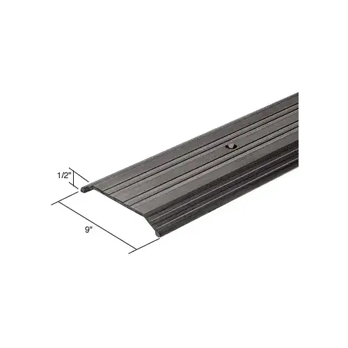 Dark Bronze Custom Length 9" Wide Saddle Threshold 1/2" High