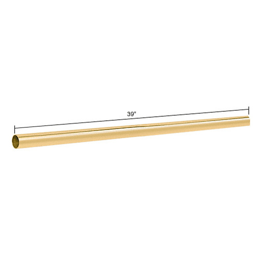 Polished Brass 39" Support Bar