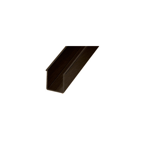 Brushed Bronze 72" Snap-In Filler Insert for Shower Door Header