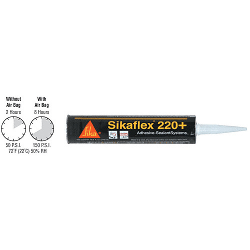 Sikaflex 220+ Fast Curing Urethane Adhesive Black