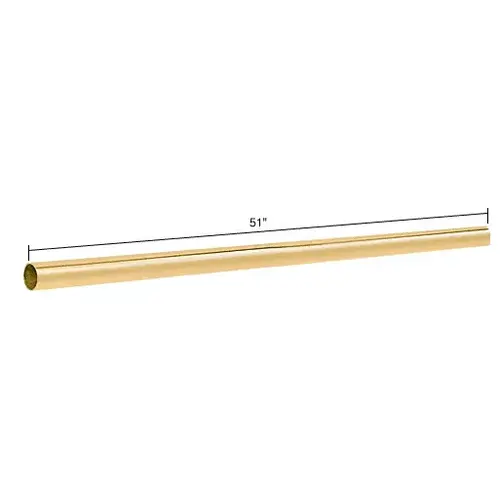 Polished Brass 51" Support Bar Only