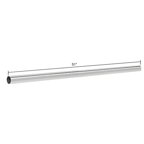 Polished Chrome 51" Support Bar Only