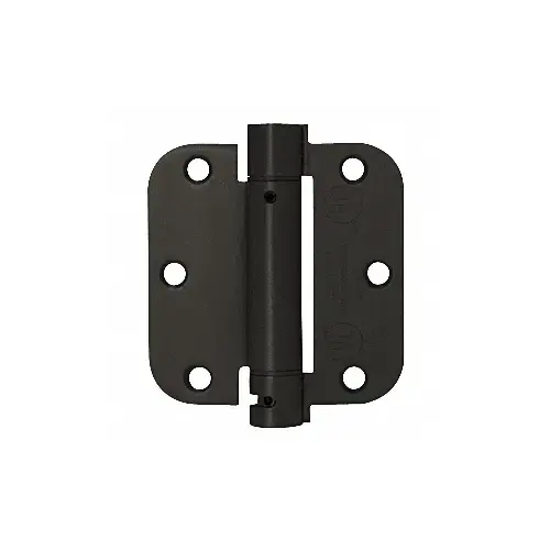 CRL S35810B 3-1/2" x 3-1/2" Antique Bronze Heavy-Duty Spring Hinge