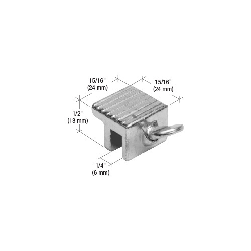 CRL S4000 Aluminum Window Thumbscrew Lock - pack of 2