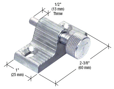 CRL S4002 Aluminum Twist-In Door Lock