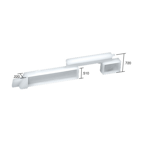 Left Hand Slide Bolt - .220" Width; .720" Height - 20/Pk