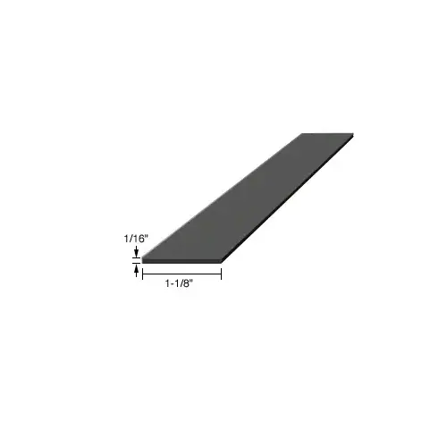 1/16" x 1-1/8" x 4" Silicone Rubber Setting Blocks