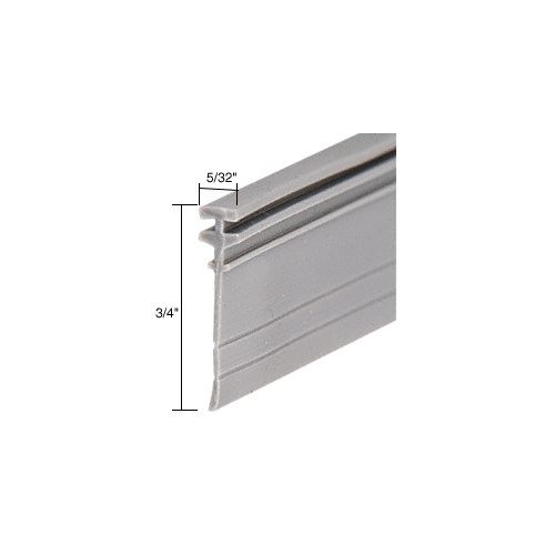 CRL SDS600C Gray Shower Door Vinyl 'T' Sweep - 100'