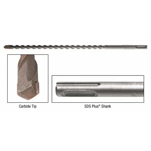 3/8" Heavy-Duty Masonry Drill - 12" Long