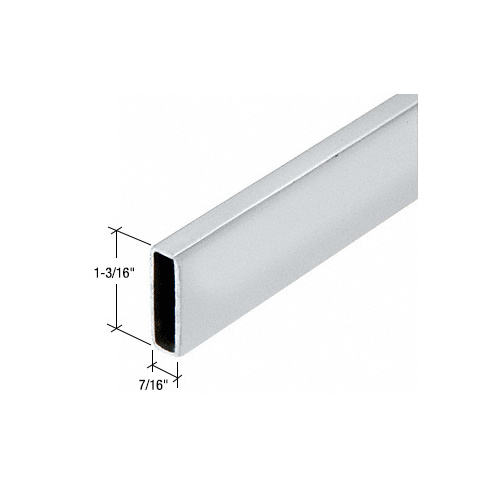 CRL SERH2PS Polished Stainless Serenity Series Sliding Door 78-3/4" Header Support Bar Only
