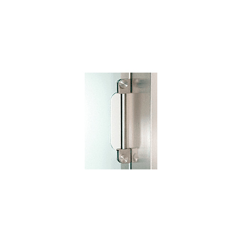 Brushed Nickel Frameless Sliding Glass Door Handle