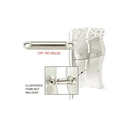 Optional 2" Link for Swivel Fittings Brushed Satin Nickel