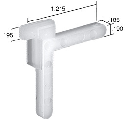 CRL SK325K Swivel Key - 1.215" Leg; .185" Width - pack of 20