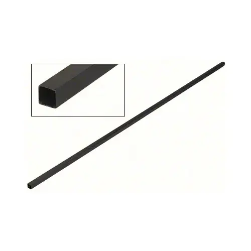 Matte Black 59-1/16" (1.5 m) Square Bar