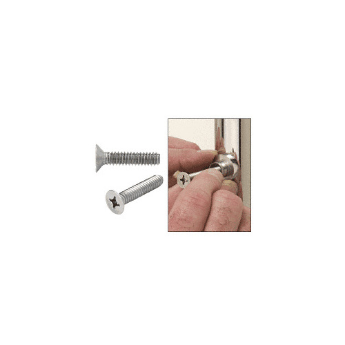 Standoff Connector Bolts Light Gray Glass