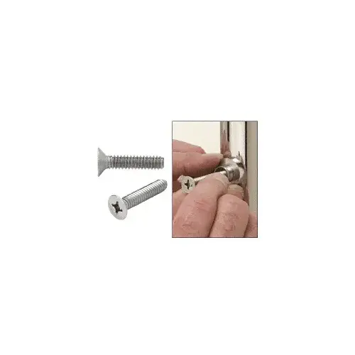 Standoff Connector Bolts Light Gray Glass