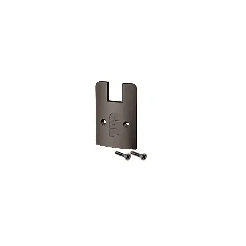 Oil Rubbed Bronze Low Profile Sidelite Rail Cap with Screws