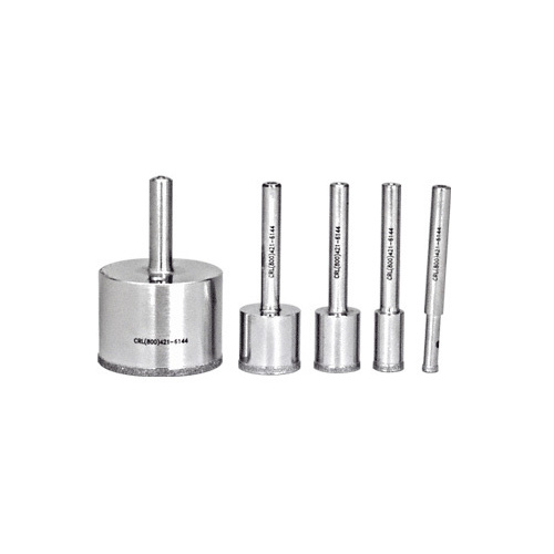 5-Piece Short Run Plated Diamond Drill Set