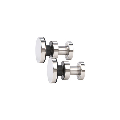 CRL SRSERF4FPPS Polished Stainless Track Holder Fittings for Fixed Panel Only for SRSER78 System