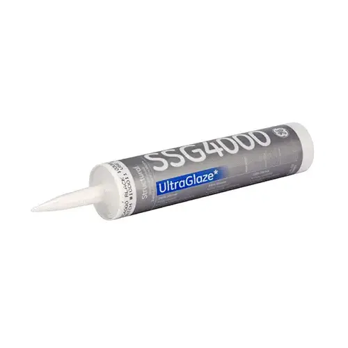 GE SSG4000 Black UltraGlaze Silicone Structural Glazing Sealant