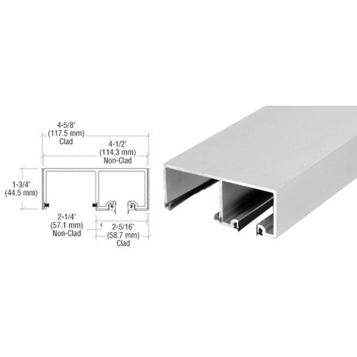 Satin Anodized 120" SSR Top Track