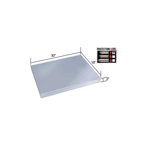 Stainless Steel 30" Wide x 18" Deep Shelf