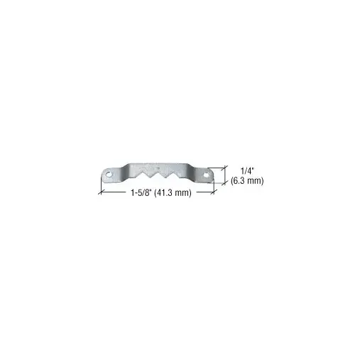 CRL STH3 Steel Sawtooth Hanger with Three Notches and Nails