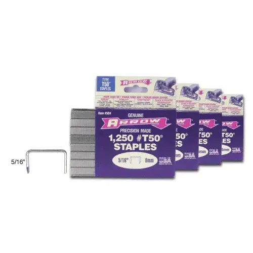 5/16" Arrow Precision Made T50 Staples