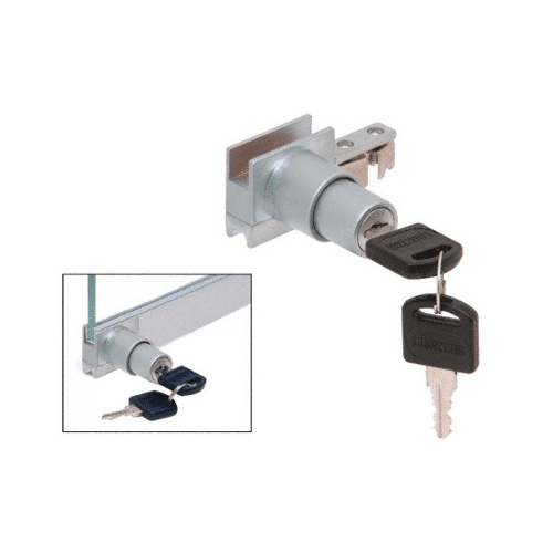 Satin Anodized "Keyed Alike" Lock for S710 Security H-Bar