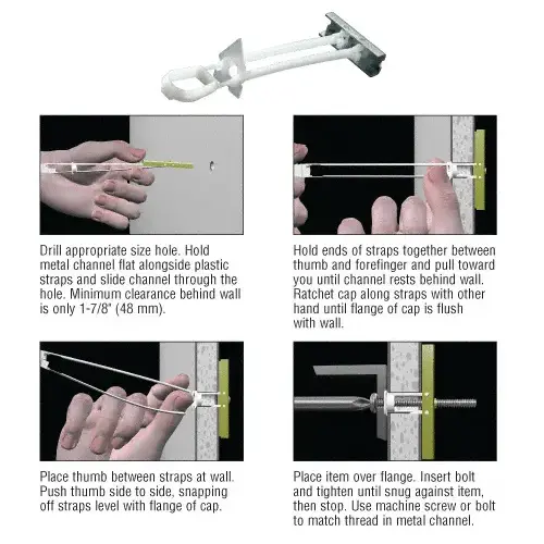 Snaptoggle 3/8" - 16 Toggle Anchor - pack of 10