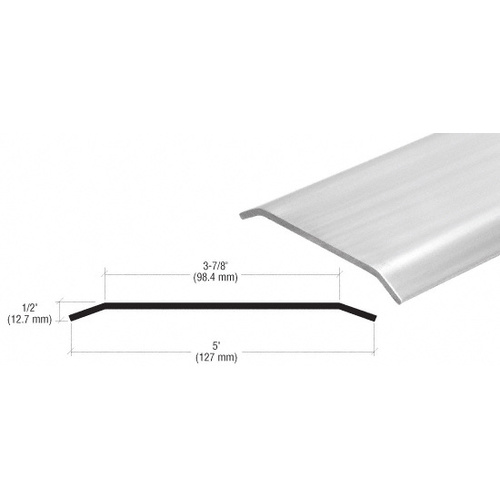 36" Stainless Steel Saddle Threshold 5" Wide