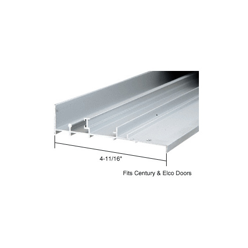 Aluminum OEM Replacement Patio Door Threshold for Century & Elco Doors; 4-11/16" Wide x 6' Long