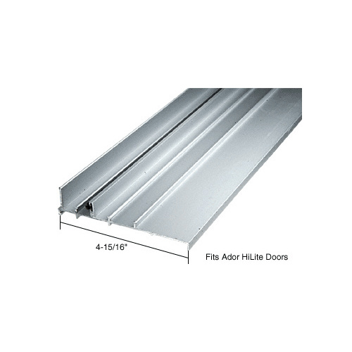 Aluminum OEM Replacement Patio Door Threshold for Ador HiLite - 4-15/16" Wide x 6' Long